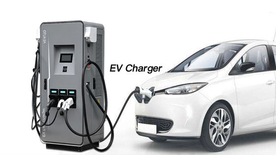 IP55 Electric Vehicle Supply Equipment 160KW DC Dual Input EV Charging Stations