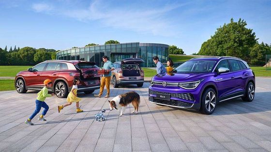 VW ID6X Large Electric Cars 617km Long Range Pure Electric SUV Vehicles 160km/h