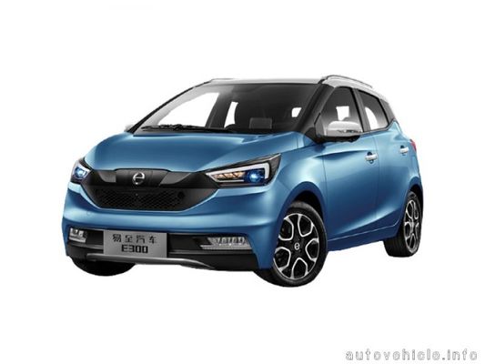 100km/h Fast Speed Electric Car JMC EV3 New Energy EV Car Sedan 302km NEDC