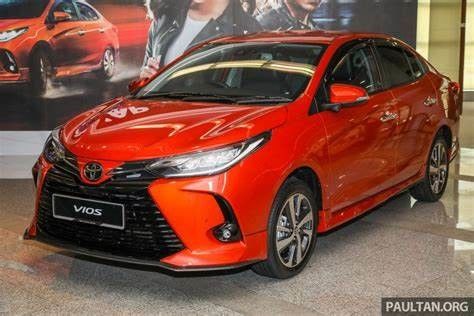 Toyota Vios Medium Electric Cars 190km/H Max Speed FWD 5 Seater Sedan