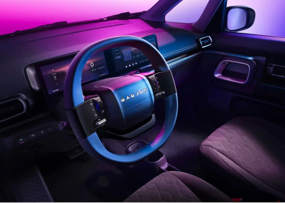 Auto Adult Small Electric SUV Cars Baojun Kiwi High Speed New Energy 105km/h