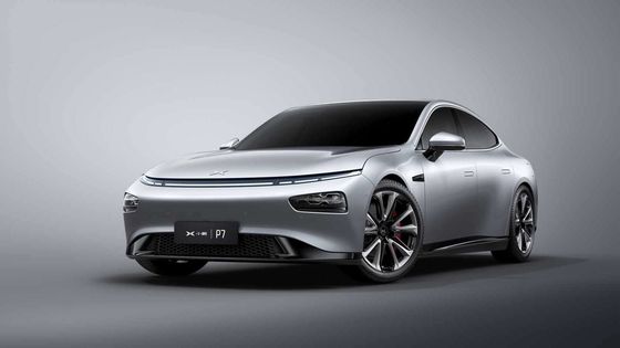 Xiaopeng P7 4 Wheel Electric Vehicles 480km Electric Adult Car CCC Certificated