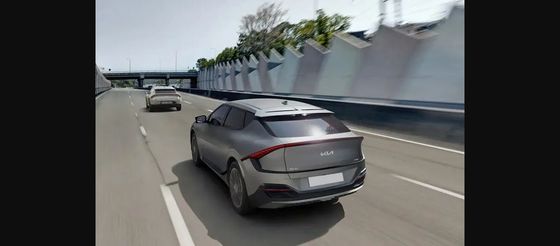 KIA New Energy Electric Vehicle EV6 long range at 671km