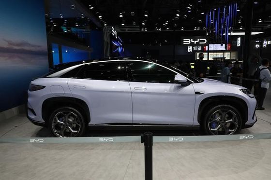 Handsome Pure Electric BYD Sea Lion 07 EV Car New Energy Vehicle With Blade Battery