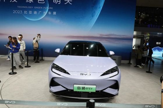 Handsome Pure Electric BYD Sea Lion 07 EV Car New Energy Vehicle With Blade Battery