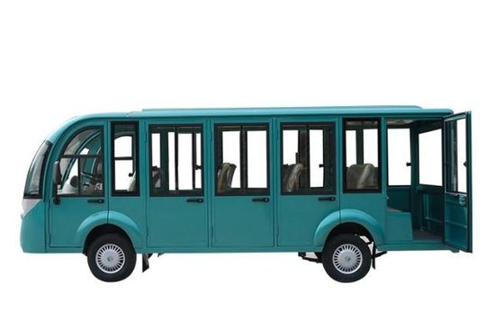 72V 5kw Power Charge 8-14 Passenger Lithium Battery Electric Open Closed Sightseeing Bus