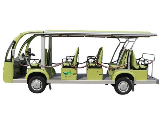 72V 5kw Power Charge 8-14 Passenger Lithium Battery Electric Open Closed Sightseeing Bus
