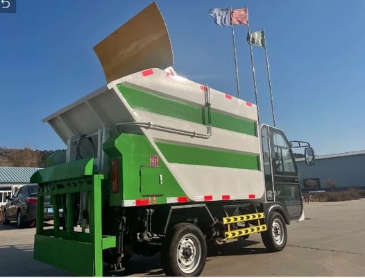 4m³ Mini Garbage Trash Dust Collecting Electric Dump Cleaning Truck Fire Fighting Truck