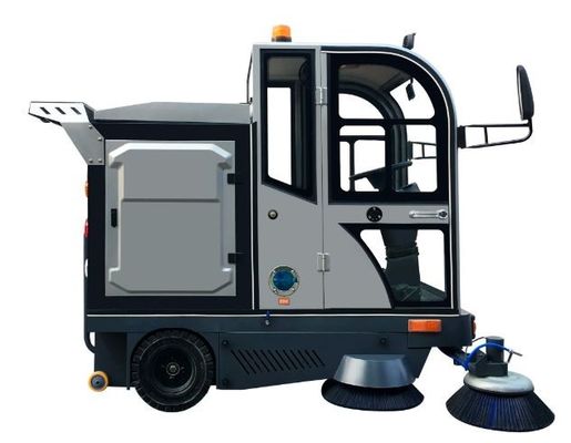 Whole-sealed Cab Floor Sweeper Driving Type Road Sweeper Street Cleaning Machine