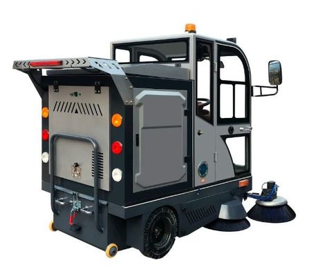 Whole-sealed Cab Floor Sweeper Driving Type Road Sweeper Street Cleaning Machine