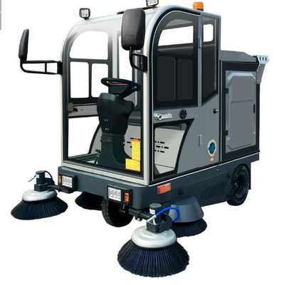 Whole-sealed Cab Floor Sweeper Driving Type Road Sweeper Street Cleaning Machine