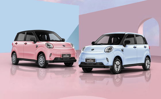 Excellent Interior Rich Configuration And Fashion Design At Lingbao Box EV New Car