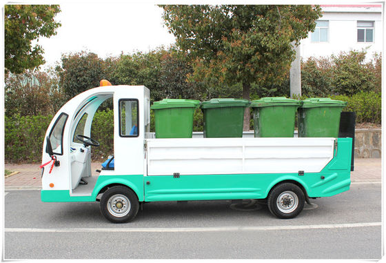 Electric Four Wheel Garbage Transfer Vehicle 30km/H Top Speed
