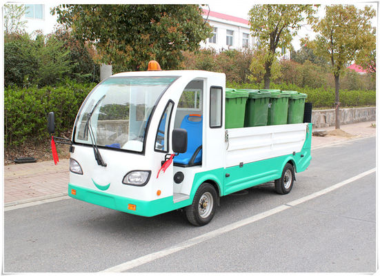 Electric Four Wheel Garbage Transfer Vehicle 30km/H Top Speed
