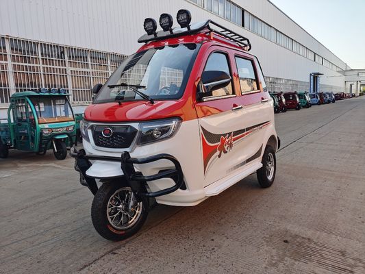 Gasoline Powered Enclosed Motorized Passenger Tricycle With Multi Colors Max Speed 70km/H