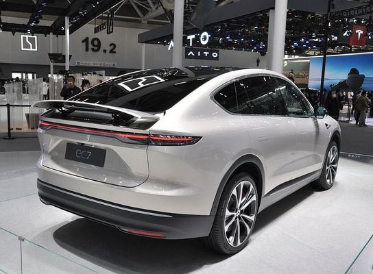 SUV At NIO EC7 75kWh Electric Car With Motor Delivering 480 KW