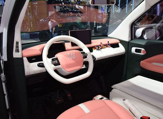 Smart Mini Ev Car Chery Mini Electric 4 Wheel QQ Ice Cream 3 Door 4 Seat 2023