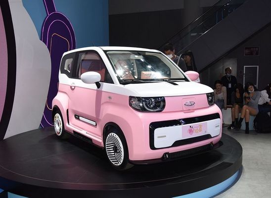 Smart Mini Ev Car Chery Mini Electric 4 Wheel QQ Ice Cream 3 Door 4 Seat 2023