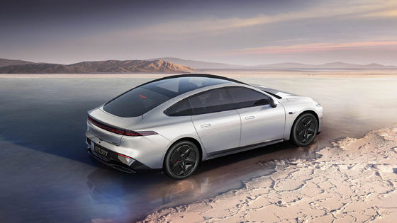 Dongfeng Eπ 007 With 1200km Range And Scissor Door Max Speed 165km/H 5doors