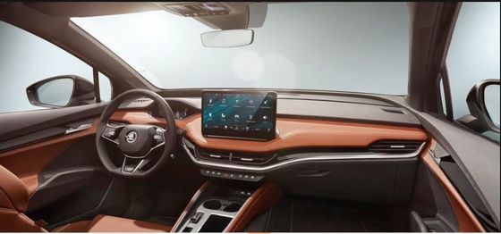 confortable enough riding&commendably quick at Skoda Enyaq iv80 82kWh battery single motor,rear-wheel drive electric car