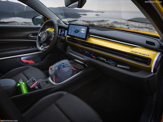 Small Compact Family Focused All Electric Crossover SUV Jeep Avenger With WLTP400km