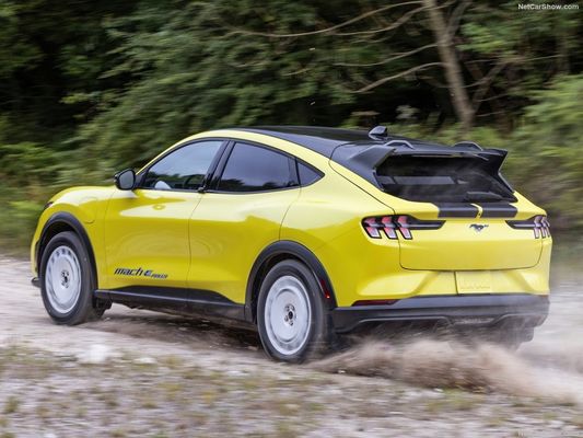 Unique Rally Suspension, Family Car Out Racing Feeling At Ford Mustang Mach-E Rally (2024) 480Horsepower