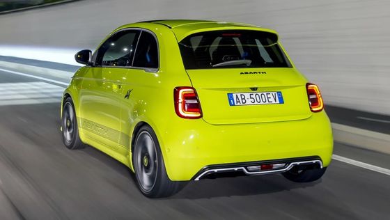 Cute And Sporty At Abarth 500e Hot Hatchback Electric Car As Fun As Petrol 152P.S Motor Power