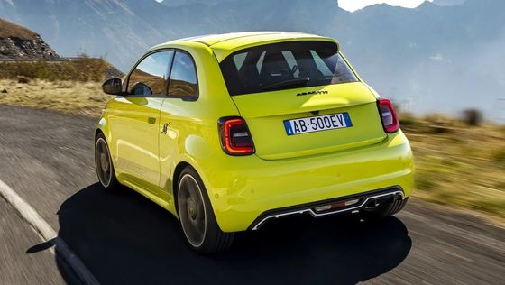 Cute And Sporty At Abarth 500e Hot Hatchback Electric Car As Fun As Petrol 152P.S Motor Power