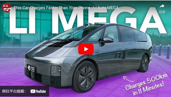 Presale 2024 Li AutoMega 7seats luxury ev car 4WD New Energy Vehicle larger passenger mpv high speed electric car