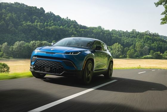 distinctive desirable electric SUV Fisker Ocean electric family SUV power with 556bhp/737Nm