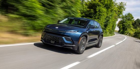 distinctive desirable electric SUV Fisker Ocean electric family SUV power with 556bhp/737Nm