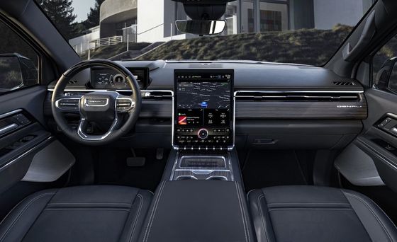 GMC Sierra EV dual motor powertrain with 754Ps rated to tow up to 9500 pounds and can haul up to 1300 pounds of payload