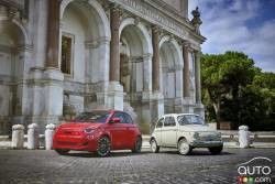 2024 FIAT 500e FWD Mini electric Cars 42kwh battery with 94mph top speed