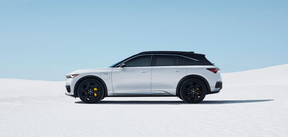 high performance electric car 2024 Acura ZDX A-spec with 340 horsepower 325 miles range