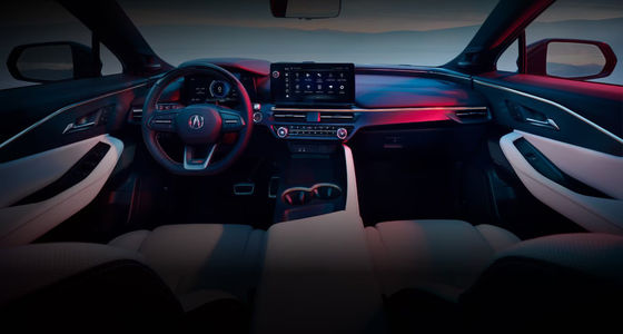 high performance electric car 2024 Acura ZDX A-spec with 340 horsepower 325 miles range