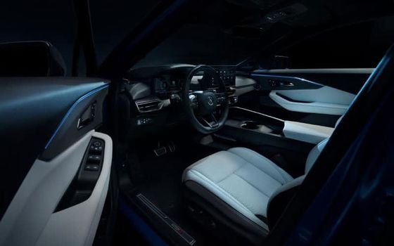 high performance electric car 2024 Acura ZDX A-spec with 340 horsepower 325 miles range