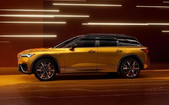 high performance electric car 2024 Acura ZDX A-spec with 340 horsepower 325 miles range