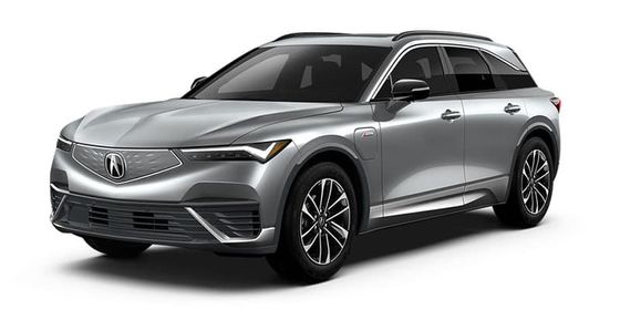 high performance electric car 2024 Acura ZDX A-spec with 340 horsepower 325 miles range