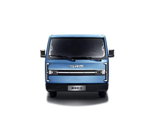 2024 SRM New Energy E3L 263km Normalized Cargo Van Quipped With 60kw Pure Electric Power 90kmh Top Speed 2 Colors Option