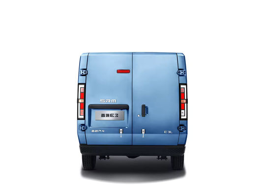 2024 SRM New Energy E3L 263km Normalized Cargo Van Quipped With 60kw Pure Electric Power 90kmh Top Speed 2 Colors Option