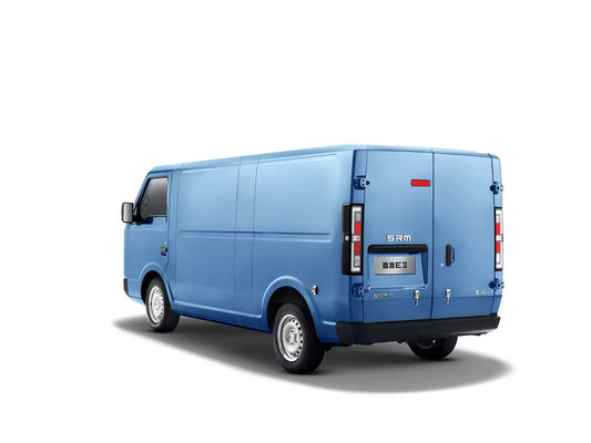 2024 SRM New Energy E3L 263km Normalized Cargo Van Quipped With 60kw Pure Electric Power 90kmh Top Speed 2 Colors Option