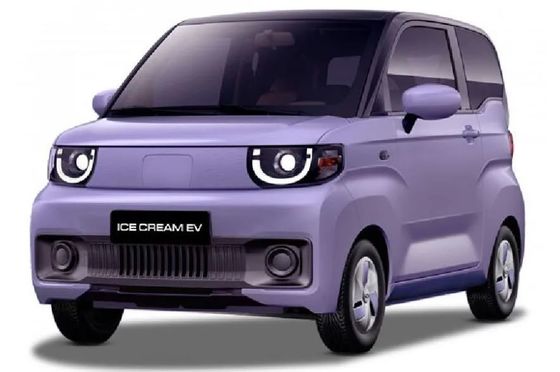 Affortable & practical  capable electric car- Chery QQ Ice Cream Qirui 2024 170km 205km  3door 4 Seats Mini EV Minicar