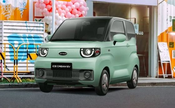 Affortable & practical  capable electric car- Chery QQ Ice Cream Qirui 2024 170km 205km  3door 4 Seats Mini EV Minicar