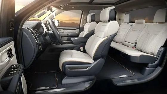 All Electric Zero Emission Ram 1500 REV With Exceptional Benchmarks In Towing, A Range 350miles At 168kwh Battery