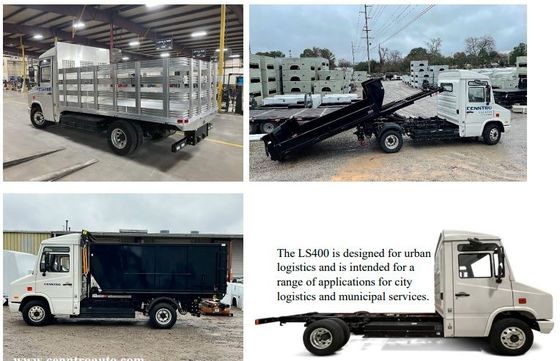 Ideal PURE Truck For The Various Demands & Solvelast Mile Logistics And Vocational Services With Range Of 84miles