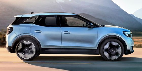 Pure Electric Crossover Ford Explorer With WLTP 380km Range 9sec Acceleration 0-100km/h