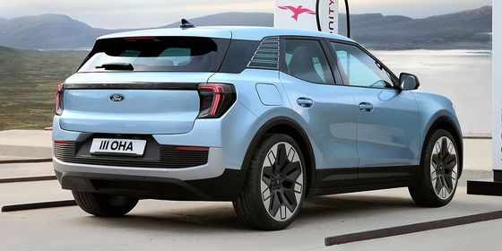 Pure Electric Crossover Ford Explorer With WLTP 380km Range 9sec Acceleration 0-100km/h