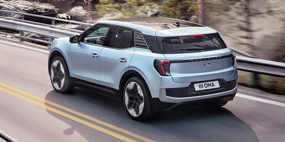 Pure Electric Crossover Ford Explorer With WLTP 380km Range 9sec Acceleration 0-100km/h