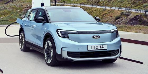 Pure Electric Crossover Ford Explorer With WLTP 380km Range 9sec Acceleration 0-100km/h