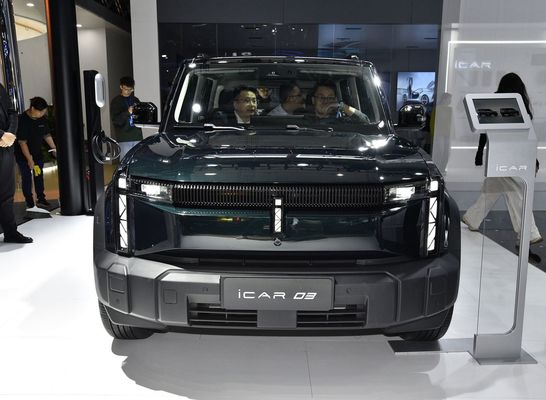 Pre-sale Trendy Box Electric SUV Tough Vision At Chery Icar 03 401- 501km Range & Single/dual Motor Available